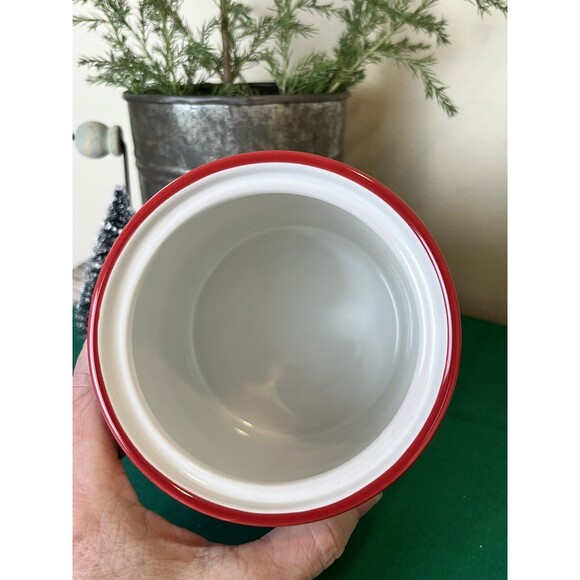 Christmas Canister Over the Hills of Snow Angela Staehling Series by Magenta - Picture 5 of 6